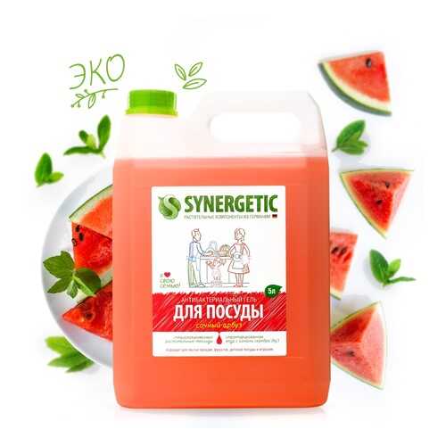 Средство для мытья посуды Synergetic арбуз 5 л в Керхер