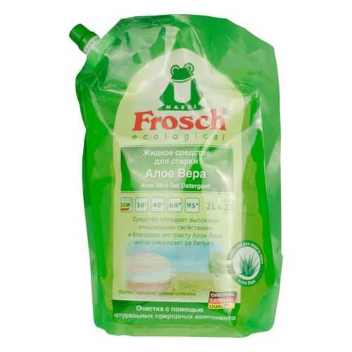 Гель для стирки Frosch алоэ вера универсальный 2 л в Керхер
