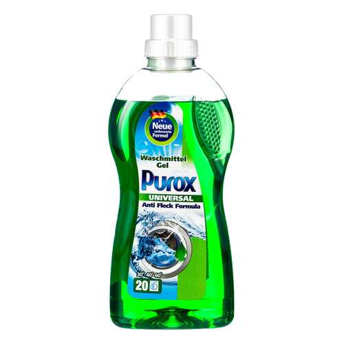 Гель Purox Universal для стирки универсальный 20 стирок 1000 мл в Керхер