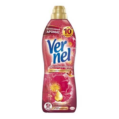 Ополаскиватель для белья Vernel ароматерапия гибискус и роза 0.91 л в Керхер