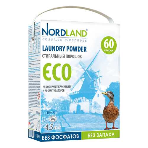 Порошок для стирки Nordland eco универсальный 4.5 кг в Керхер