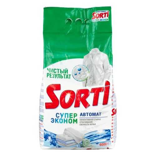 Порошок для стирки Sorti супер эконом 6 кг в Керхер