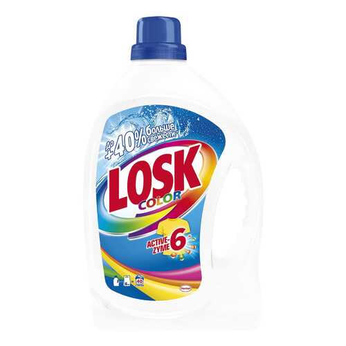 Средство Losk для стирки жидкое гель колор 2600 л в Керхер