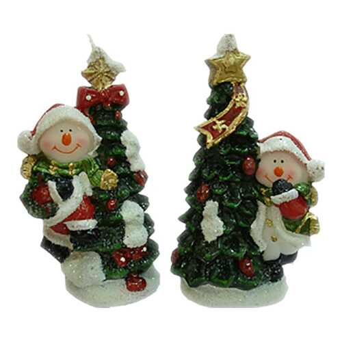 Новогодняя свеча Snowmen Е93234 Зеленый в Керхер