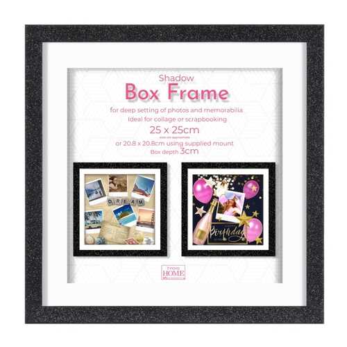 Фоторамка Innova ''Glitter Shadow Box'' 25x25 см (окно 21x21см) в Керхер