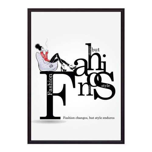 Постер в рамке Fashion 50х70 см в Керхер
