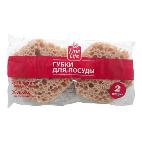 Губка целлюл мяг абраз 2 шт. fl fine life в Керхер