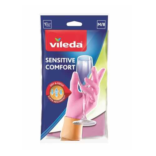 Перчатки для уборки Vileda Sensitive для деликатных работ размер M в Керхер