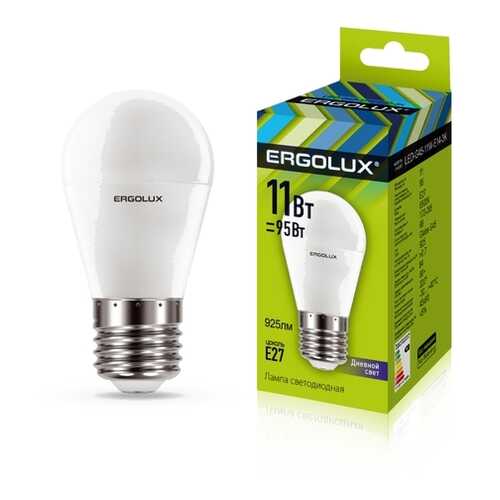 Лампа светодиодная ERGOLUX LED-G45-11W-E27-3K 13630 в Керхер