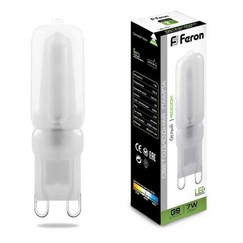Лампа светодиодная Feron LB-431 G9 7W 4000K 25756 в Керхер