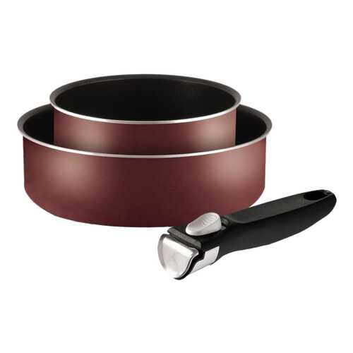 Набор посуды Tefal Ingenio PTFE Red 3шт в Керхер