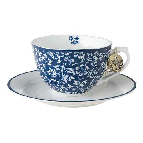 Чашка с блюдцем Laura Ashley Blueprint 260мл Sweet Allysum в Керхер