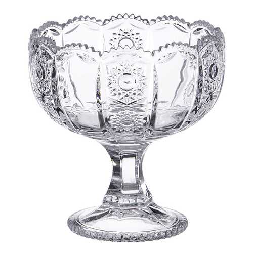 Конфетница на ножке Кристал Lefard 195-121 Прозрачный в Керхер