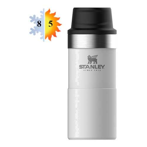 Термокружка 0.35л STANLEY Classic One hand 2.0 - Белая (10-06440-016) в Керхер