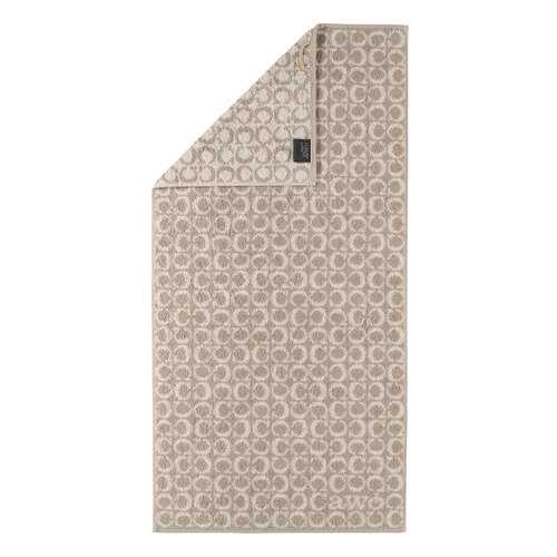 Полотенце 50x100см CAWO TWO-TONE, цвет песочный в Керхер